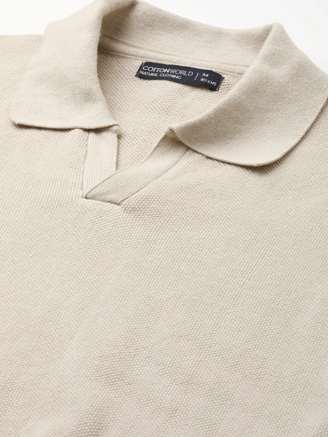 Cottonworld Basic | Round Neck^Men's Cotton Regular Fit Tshirt