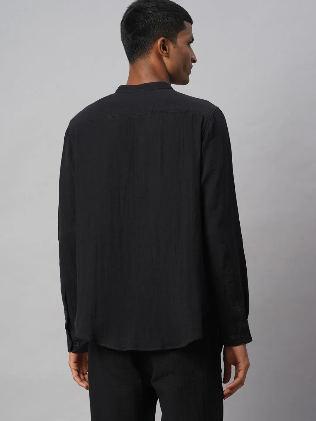 Women Cottonworld Solid | Solid^Men's 100% Cotton Loose Fit Shirt