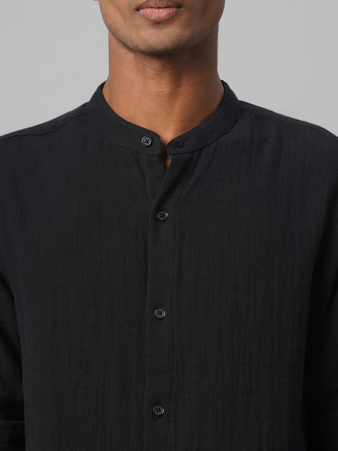 Women Cottonworld Solid | Solid^Men's 100% Cotton Loose Fit Shirt