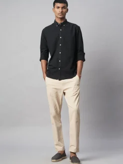 Women Cottonworld Solid | Solid^Men's 100% Cotton Regular Fit Shirt