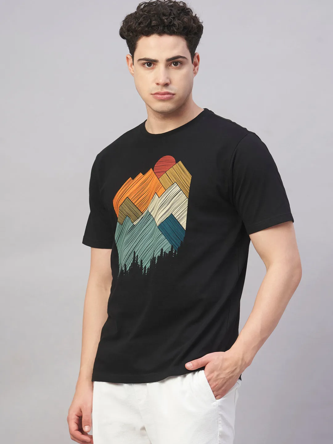 Cottonworld Regular Fit | Basic^Men's 100% Cotton Regular Fit Tshirt