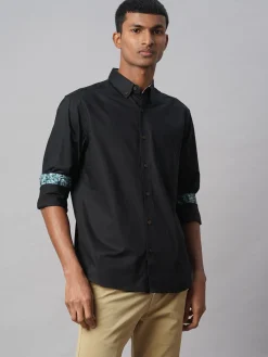 Women Cottonworld Solid | Solid^Men's 100% Cotton Regular Fit Shirt