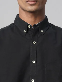 Women Cottonworld Solid | Solid^Men's 100% Cotton Regular Fit Shirt