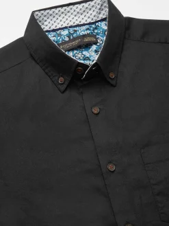 Women Cottonworld Solid | Solid^Men's 100% Cotton Regular Fit Shirt
