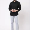 Women Cottonworld 100% Linen Shirts | 100% Linen Shirts^Men's 100% Linen Regular Fit Shirt