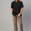 Women Cottonworld 100% Linen Shirts | 100% Linen Shirts^Men's 100% Linen Regular Fit Shirt
