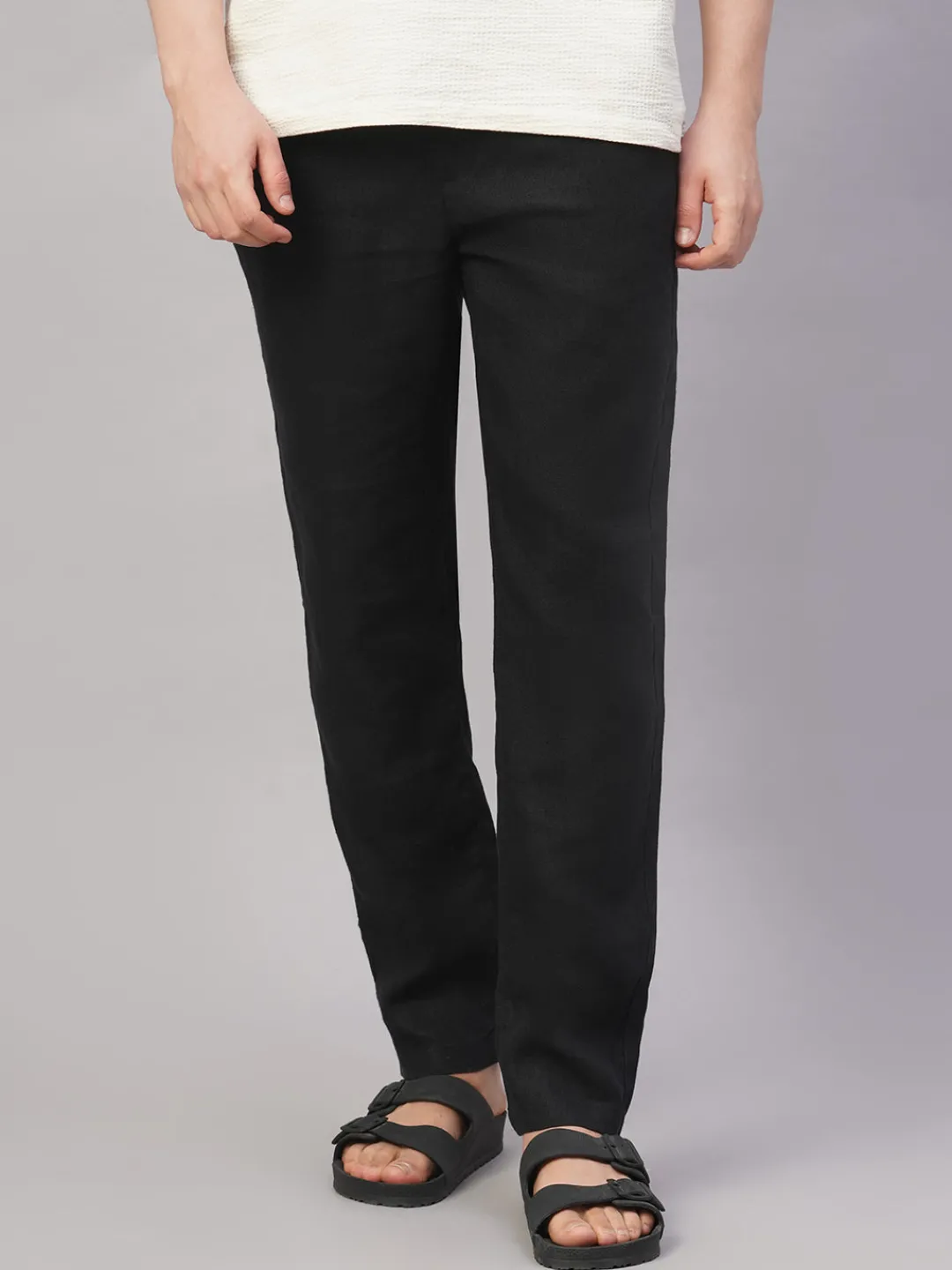 Cottonworld 100% Linen Pants | 100% Linen Pants^Men's 100% Linen Regular Fit Pant