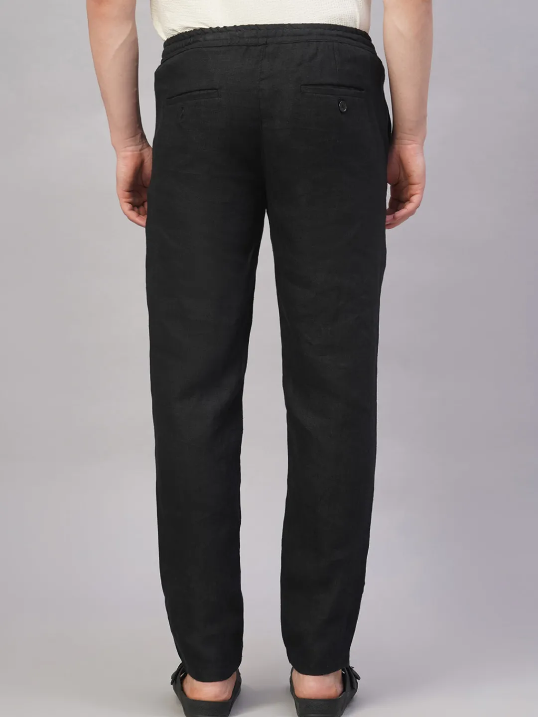 Cottonworld 100% Linen Pants | 100% Linen Pants^Men's 100% Linen Regular Fit Pant