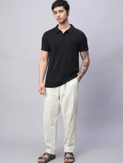 Cottonworld Men | Regular Fit^Men's Cotton Bamboo Elastane Regular Fit Tshirt