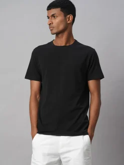 Cottonworld Men | Regular Fit^Men's Cotton Bamboo Elastane Regular Fit Tshirt