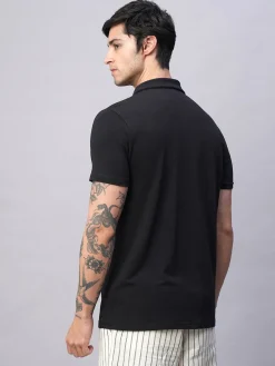 Cottonworld Men | Regular Fit^Men's Cotton Bamboo Elastane Regular Fit Tshirt