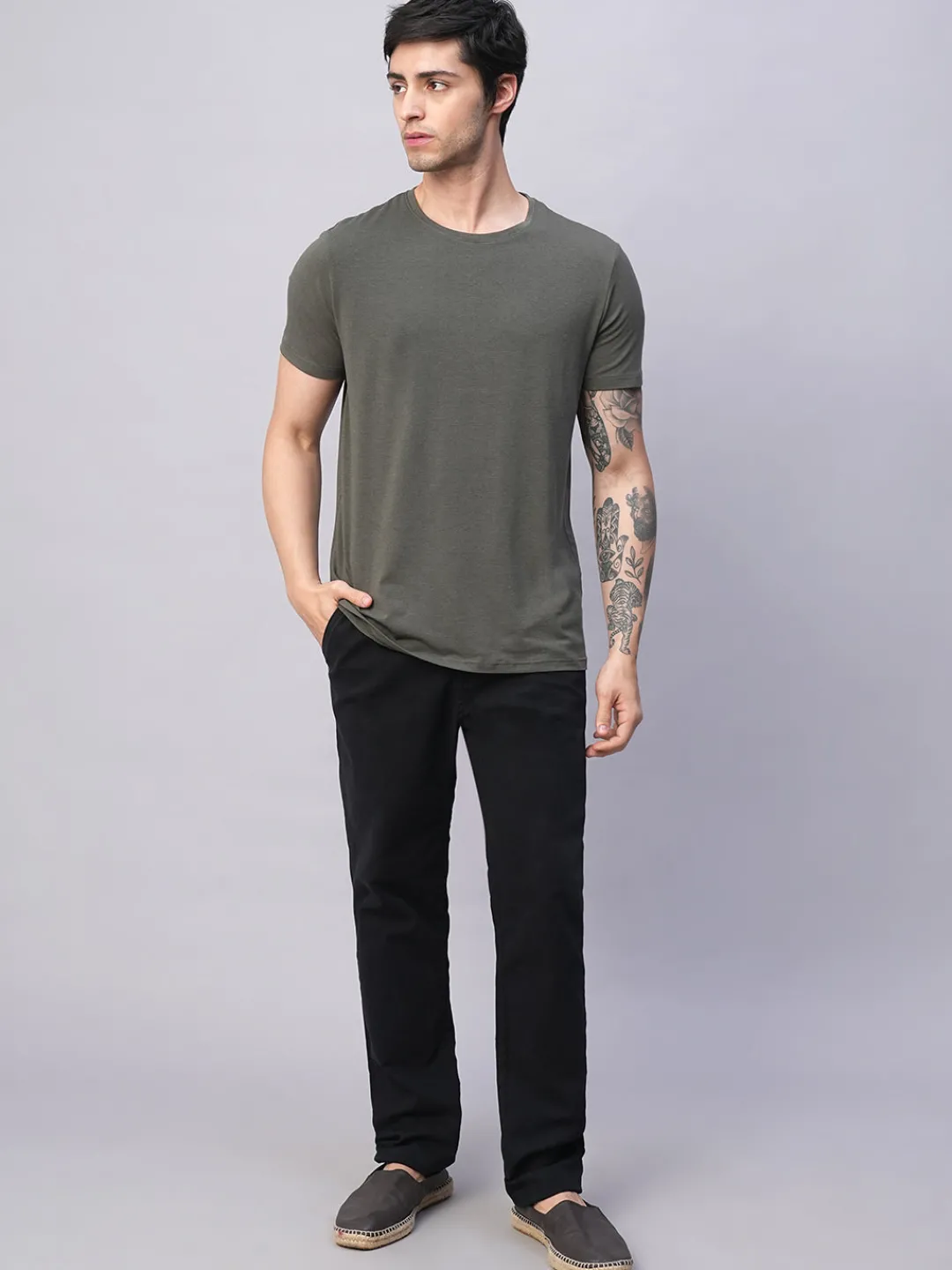 Cottonworld Slim Fit | Casual^Men's Cotton Lycra Slim Fit Pant