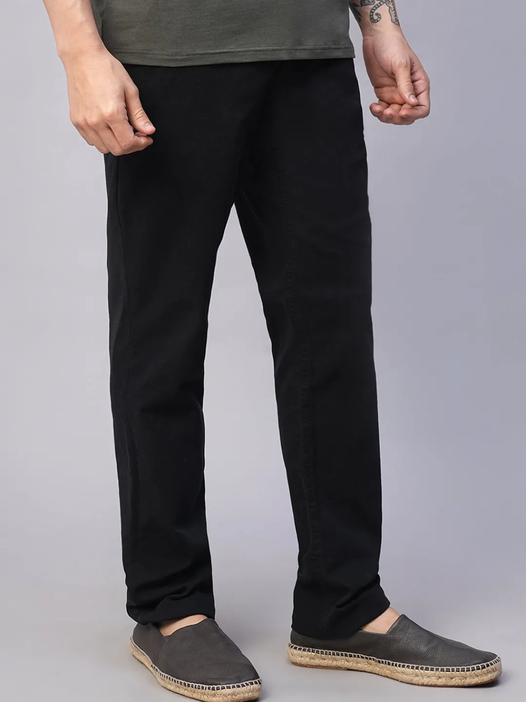 Cottonworld Slim Fit | Casual^Men's Cotton Lycra Slim Fit Pant