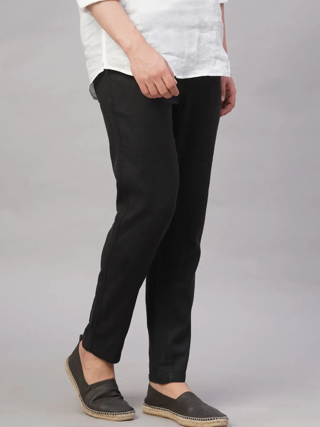 Cottonworld Pants | Pants^Men's Linen Cotton Regular Fit Pant