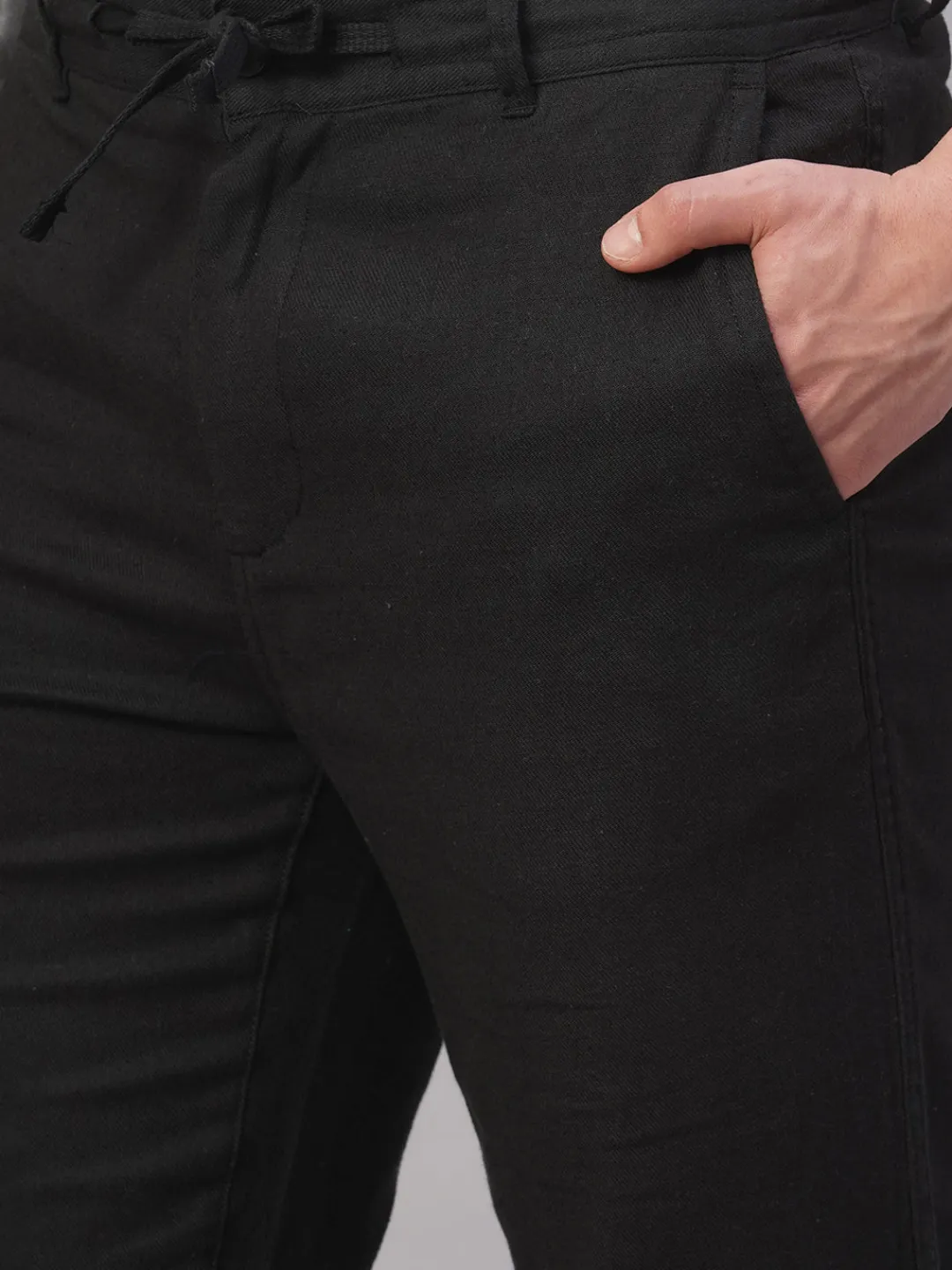 Cottonworld Pants | Pants^Men's Linen Cotton Regular Fit Pant