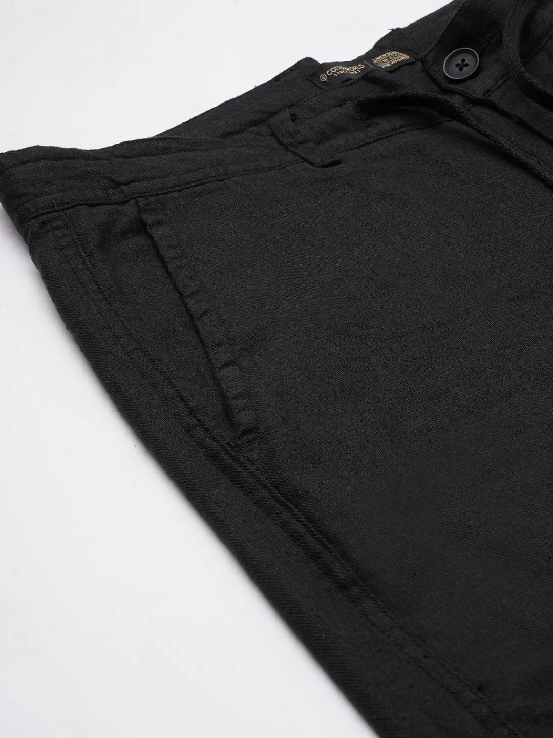 Cottonworld Pants | Pants^Men's Linen Cotton Regular Fit Pant