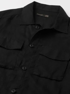 Cottonworld Jackets^Men's Pure Linen Regular Fit Light Weight Summer Jacket