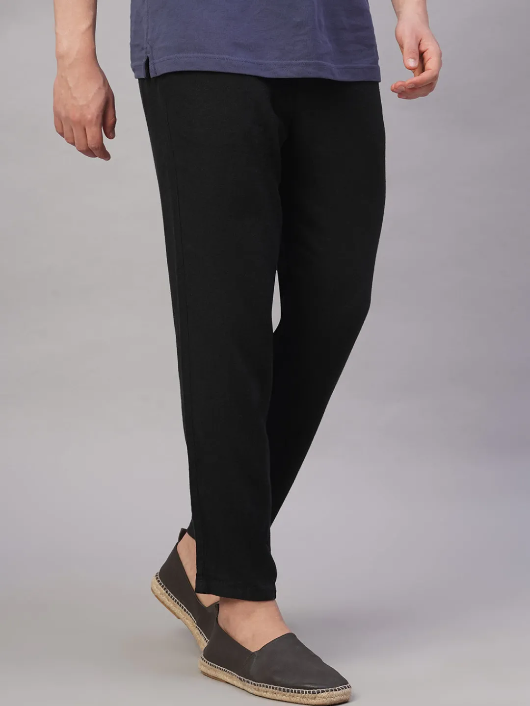 Cottonworld Pants | Pants^Men's Viscose Linen Regular Fit Pant