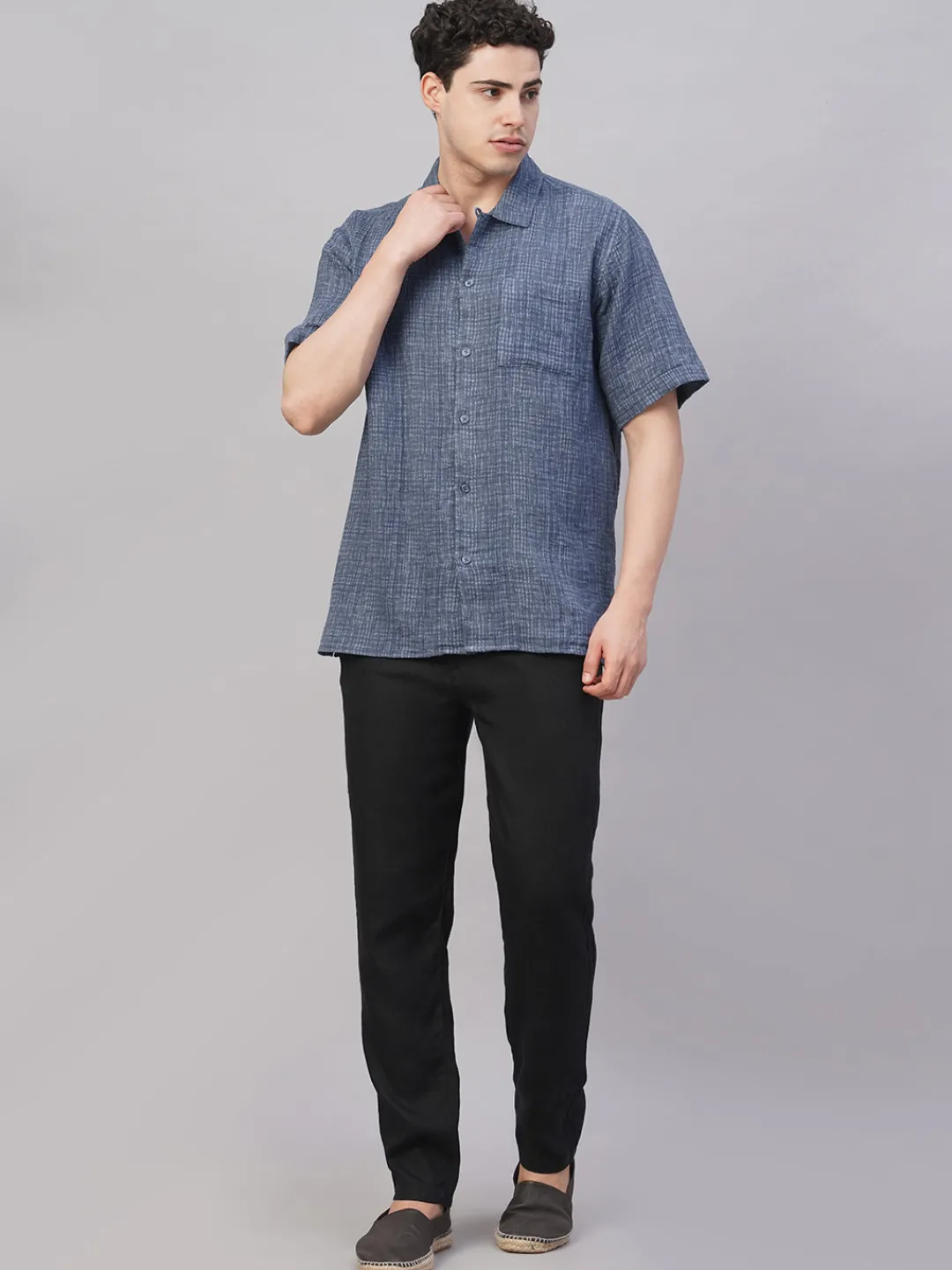 Women Cottonworld Solid | Solid^Men's 100% Cotton Regular Fit Shirt