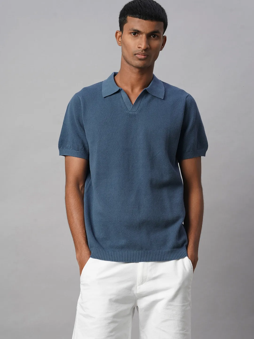 Cottonworld Regular Fit^Men's 100% Cotton Regular Fit Tshirt