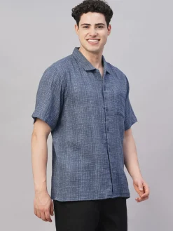 Women Cottonworld Solid | Solid^Men's 100% Cotton Regular Fit Shirt