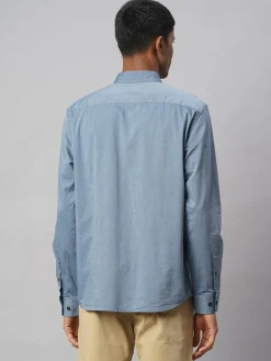 Women Cottonworld Solid | Solid^Men's 100% Cotton Regular Fit Shirt