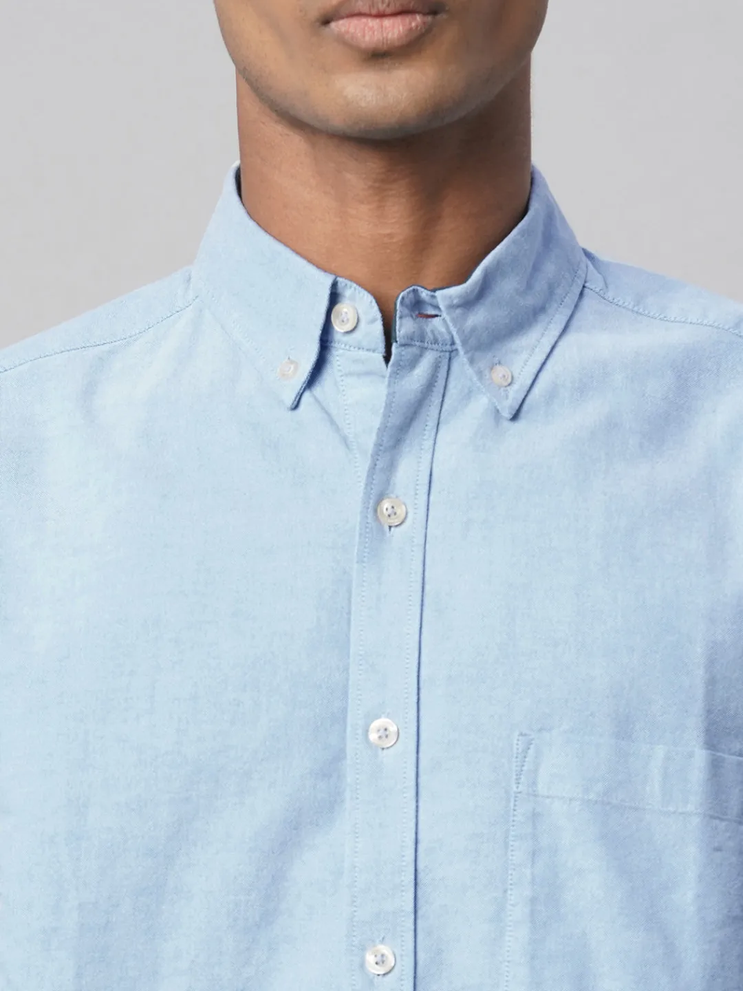 Women Cottonworld Solid | Solid^Men's 100% Cotton Regular Fit Shirt