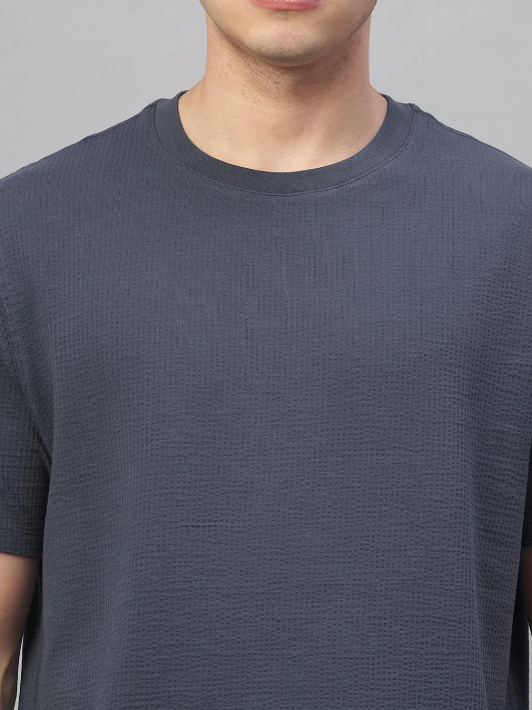 Cottonworld Regular Fit | Basic^Men's Cotton Elastane Regular Fit Tshirt