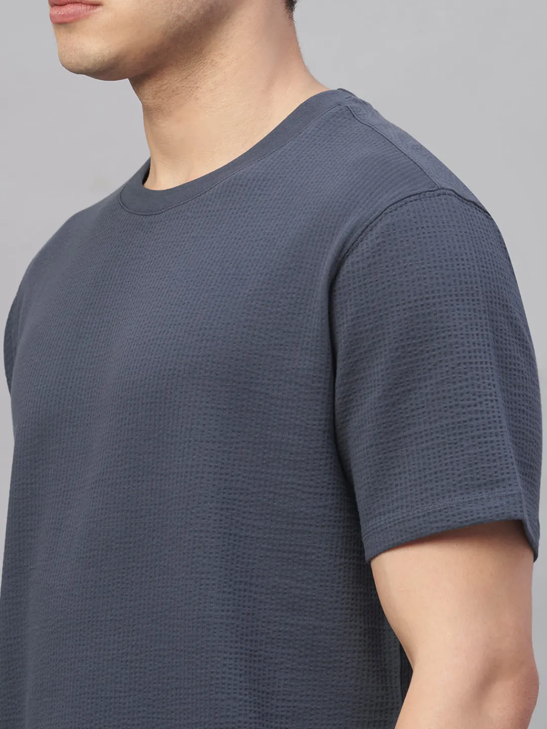 Cottonworld Regular Fit | Basic^Men's Cotton Elastane Regular Fit Tshirt