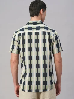 Women Cottonworld Print | Print^Men's Cotton Flax Regular Fit Shirt