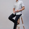 Women Cottonworld Checkered | Checkered^Men's Cotton Regular Fit Checked Shirt