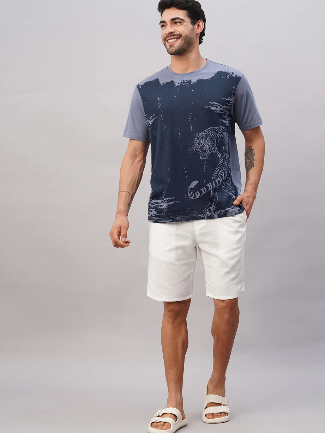 Cottonworld Regular Fit | Basic^Men's Cotton Regular Fit Tshirt