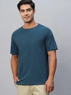 Cottonworld Regular Fit | Basic^Men's Cotton Regular Fit Tshirt