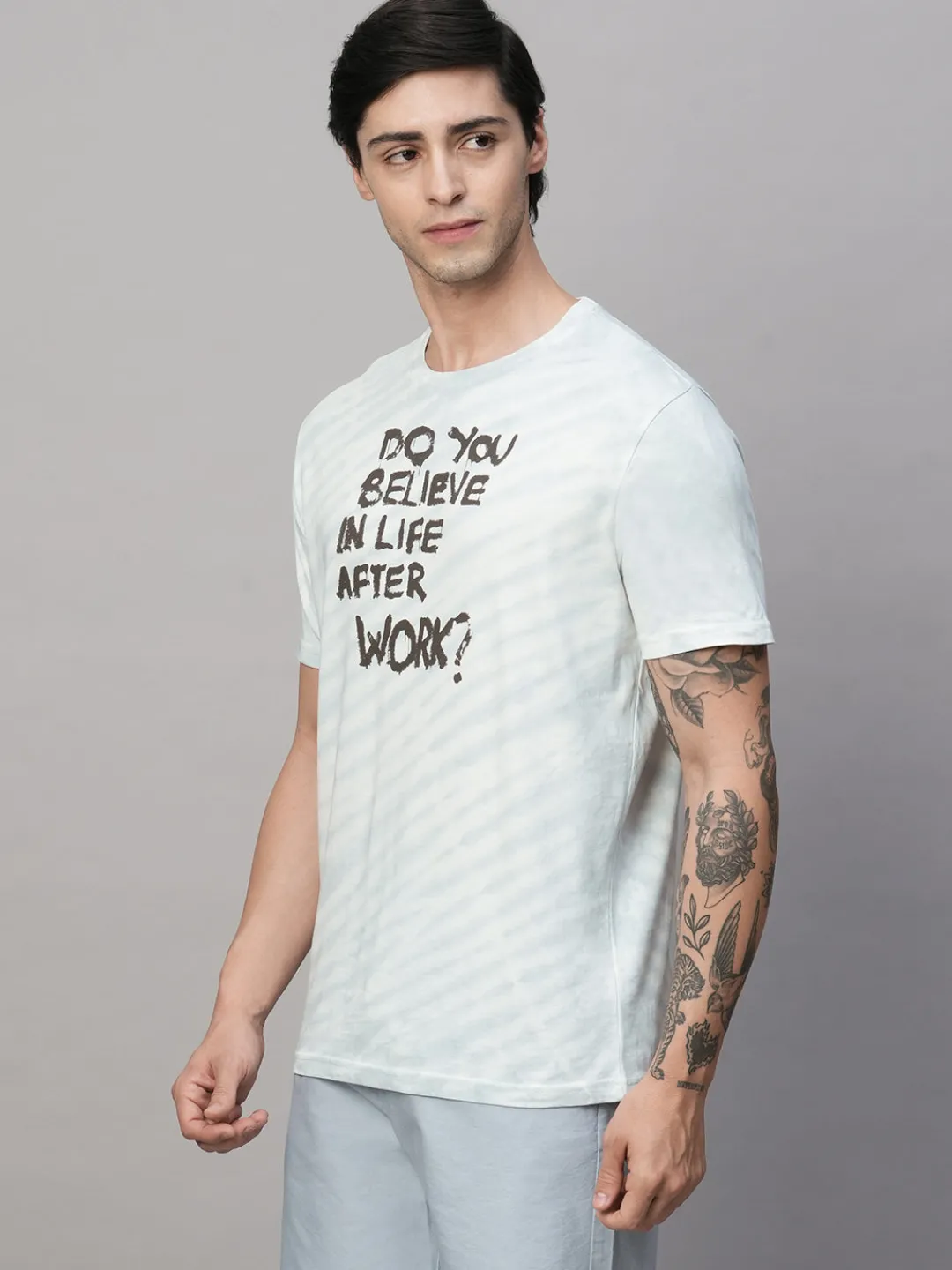 Cottonworld Regular Fit | Basic^Men's Cotton Regular Fit Tshirt