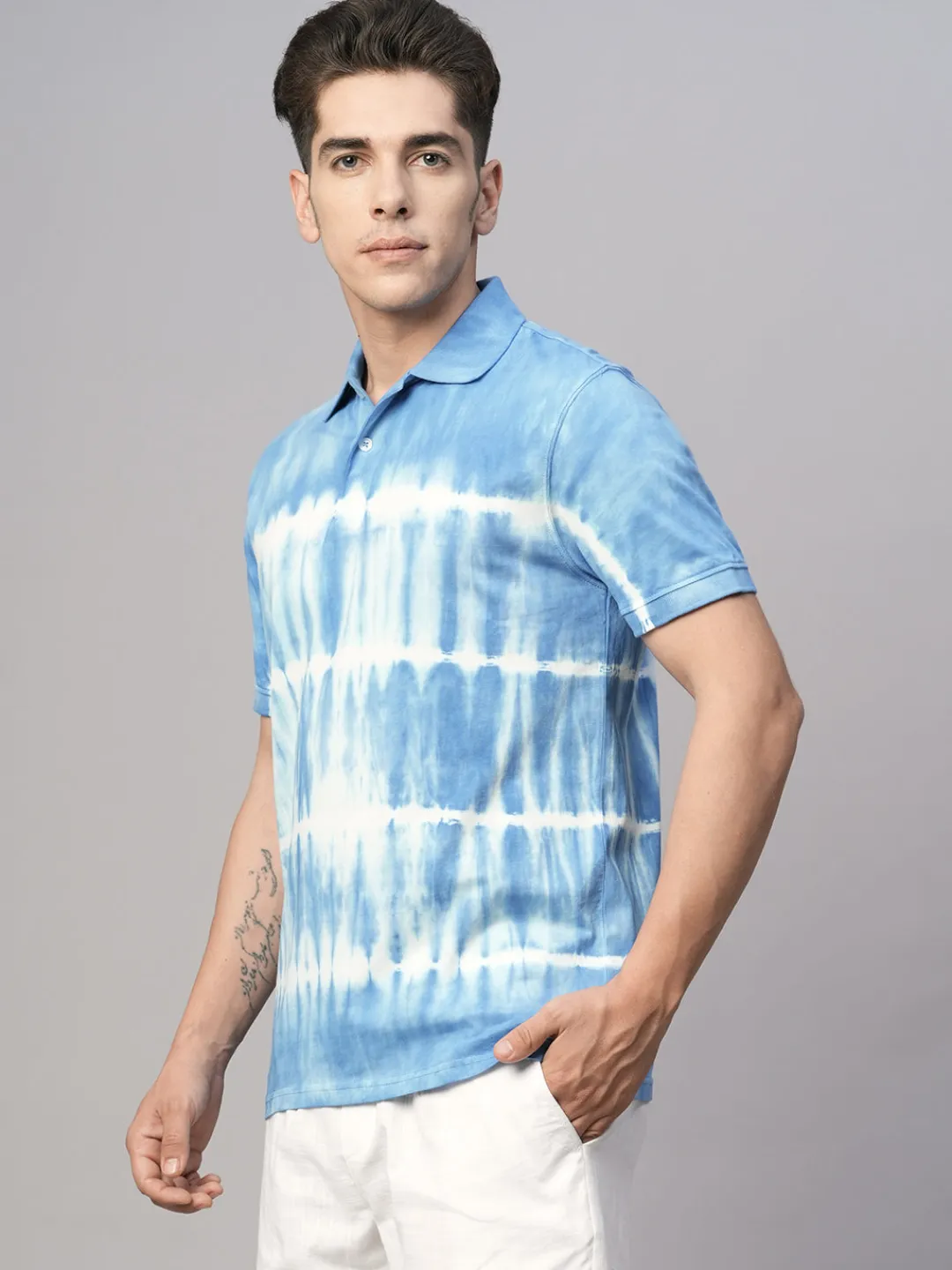 Cottonworld Regular Fit | Polo^Men's Cotton Regular Fit Tshirt