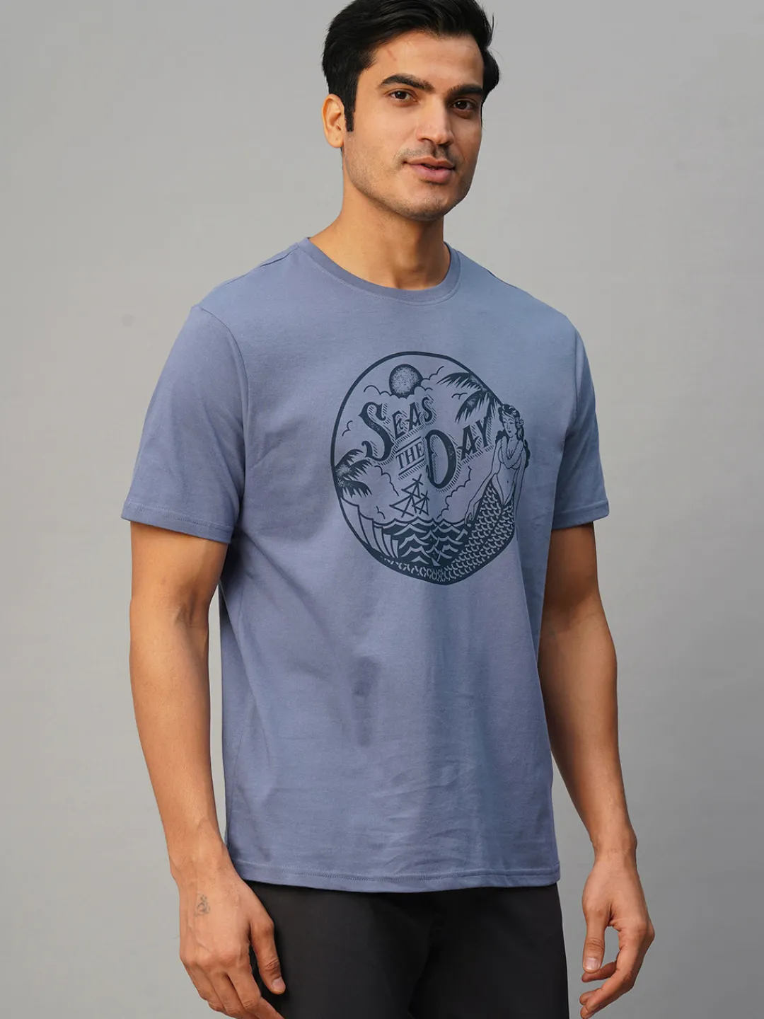 Cottonworld Regular Fit | Basic^Men's Cotton Regular Fit Tshirt