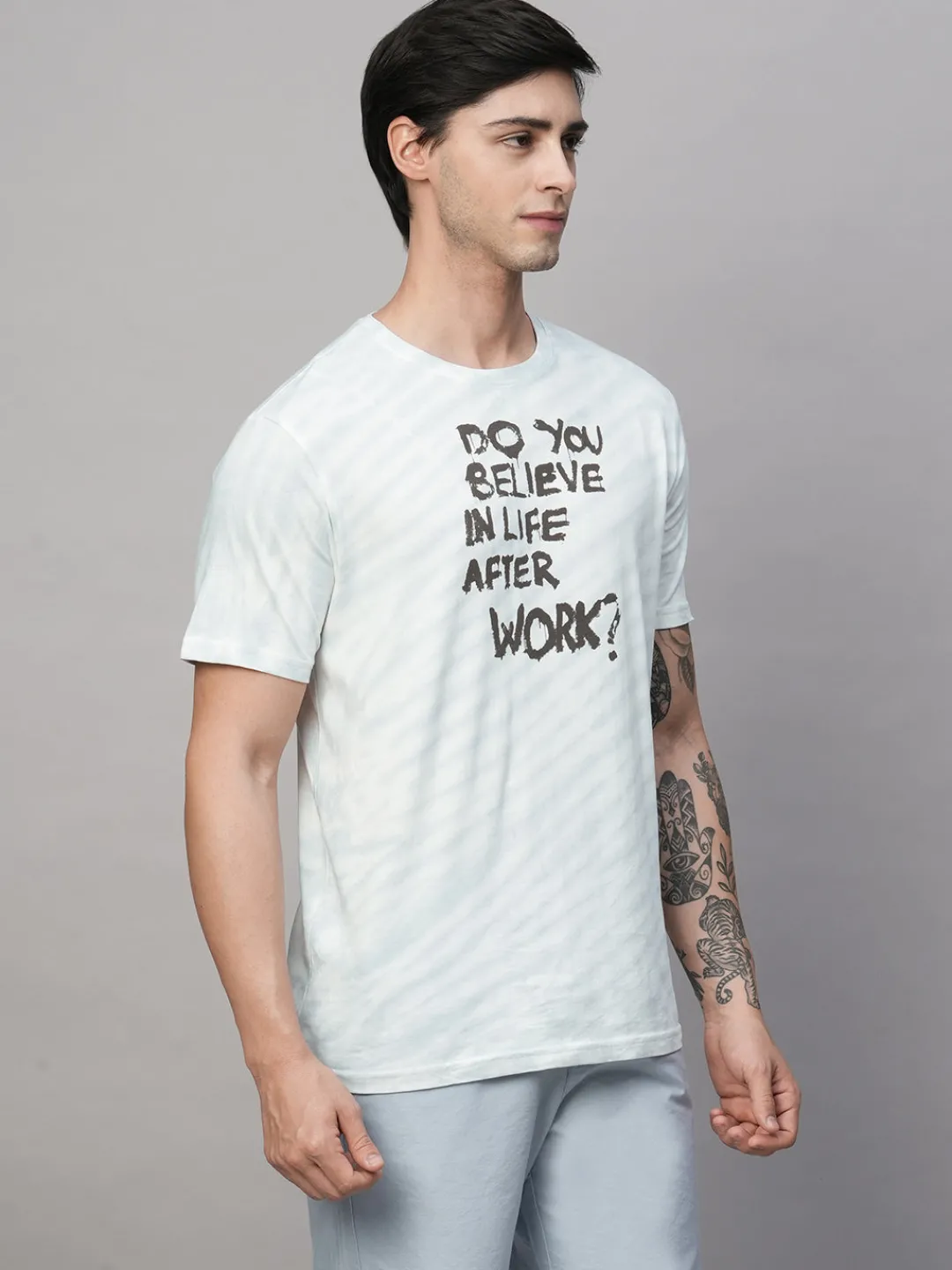 Cottonworld Regular Fit | Basic^Men's Cotton Regular Fit Tshirt
