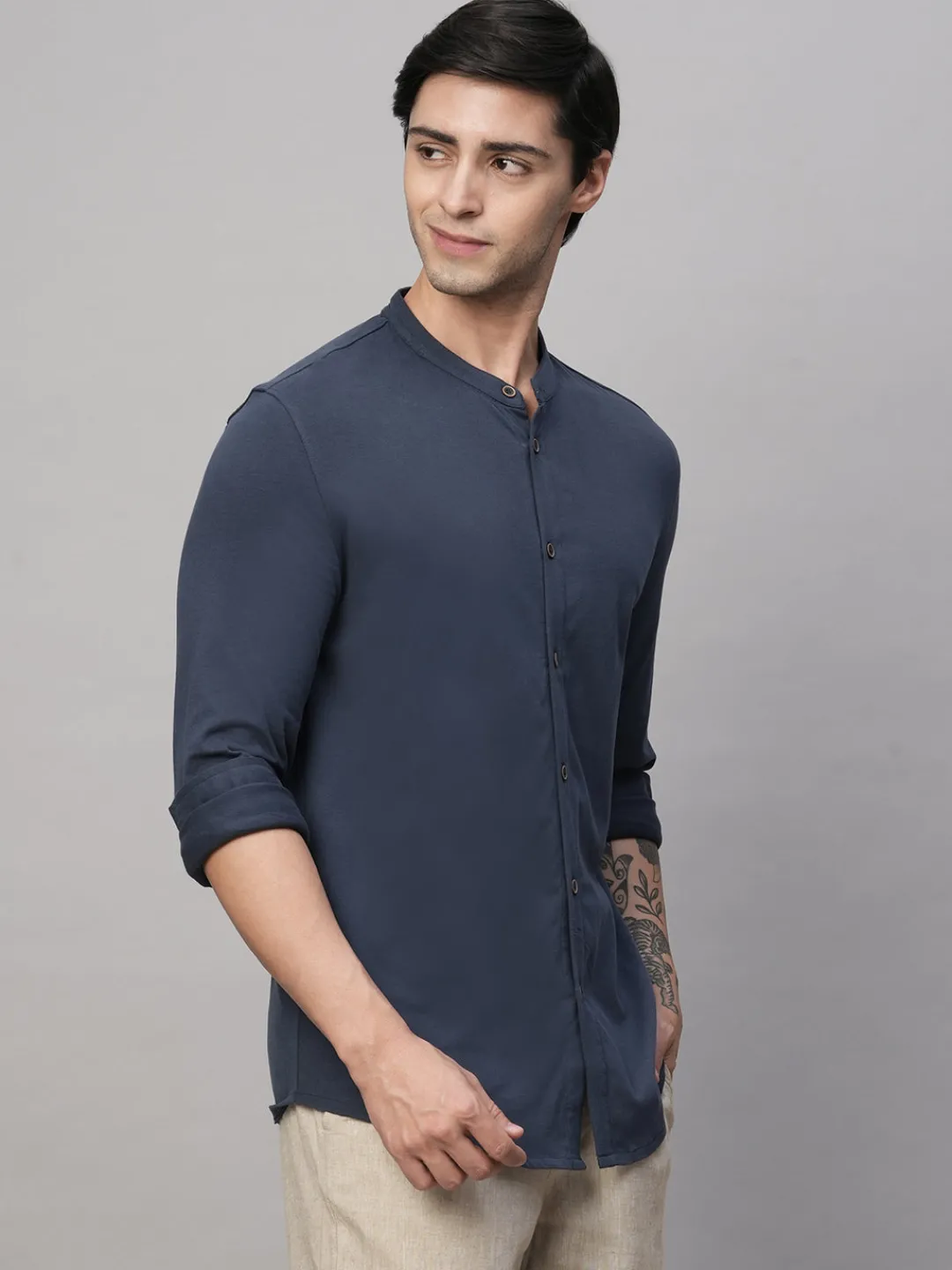 Cottonworld Regular Fit^Men's Cotton Regular Fit Tshirt