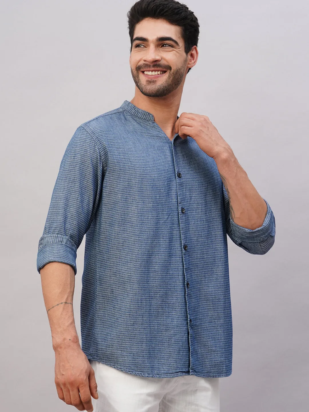 Women Cottonworld Solid | Solid^Men's Cotton Regular Fit Shirt