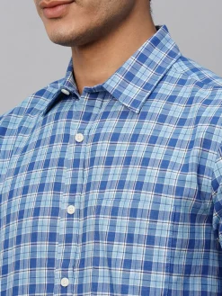 Women Cottonworld Checkered | Checkered^Men's Cotton Regular Fit Checked Shirt