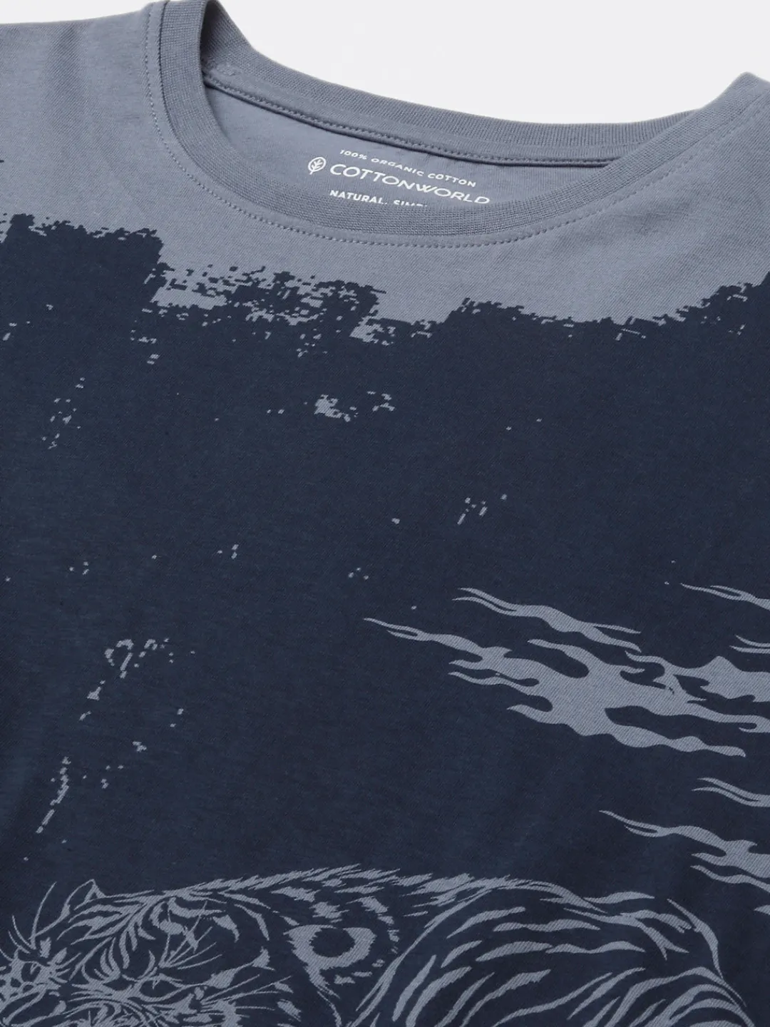Cottonworld Regular Fit | Basic^Men's Cotton Regular Fit Tshirt