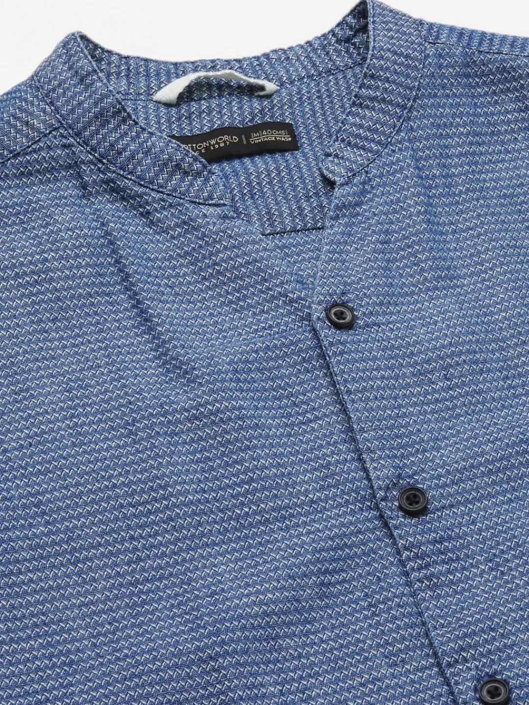 Women Cottonworld Solid | Solid^Men's Cotton Regular Fit Shirt