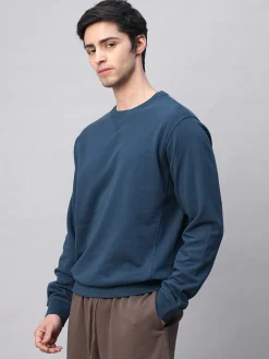 Cottonworld Men | Regular Fit^Men's Organic Cotton Regular Fit Sweatshirt