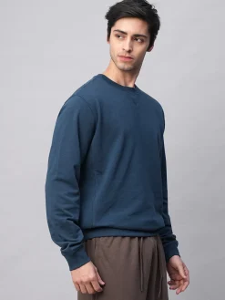 Cottonworld Men | Regular Fit^Men's Organic Cotton Regular Fit Sweatshirt