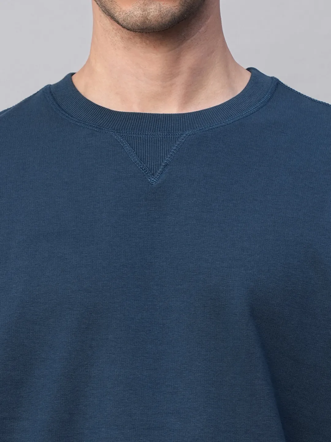 Cottonworld Men | Regular Fit^Men's Organic Cotton Regular Fit Sweatshirt