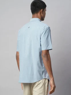 Women Cottonworld Solid | Solid^Men's Oxford 100% Cotton Regular Fit Shirt