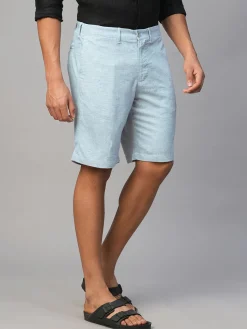 Cottonworld Clearance Mens Shorts^Men's Viscose Linen Regular Fit Shorts