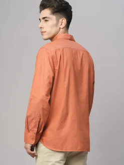 Women Cottonworld Solid | Solid^Men's Cotton Modal Loose Fit Shirt