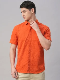 Women Cottonworld Solid | Solid^Men's Cotton Regular Fit Shirt