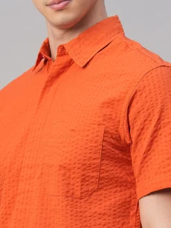 Women Cottonworld Solid | Solid^Men's Cotton Regular Fit Shirt